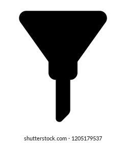 
An equipment for filtering, funnel 
