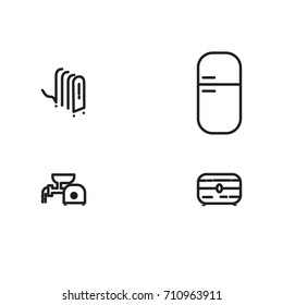 Equipment for House Icon Line
