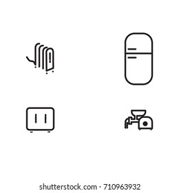Equipment for House Icon Line
