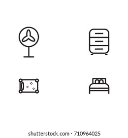 Equipment for House Icon Line