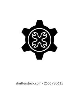Equipment icon. Engineering and manufacturing icon
