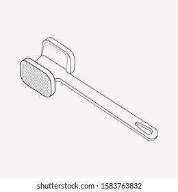 Equipment icon line element. Vector illustration of equipment icon line isolated on clean background for your web mobile app logo design.
