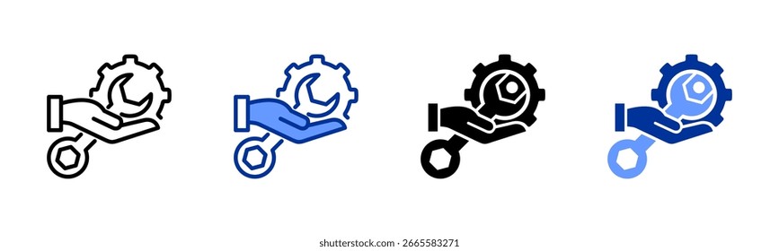 Equipment icon sheet multiple style collection