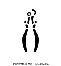 equipment jewellery line icon vector. equipment jewellery sign. isolated contour symbol black illustration