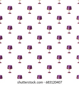 Equipment of magician pattern seamless repeat in cartoon style vector illustration
