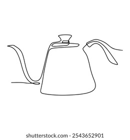 Equipment for Making Coffee Vector Line Art Graphic Design Decoration