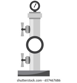 equipment for the production of gas