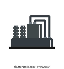 Equipment for production oil icon isolated on white background vector illustration