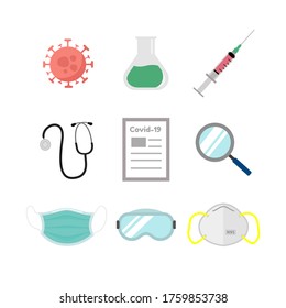 equipment used by medical personnel to deal with dangerous viruses or hazardous chemicals