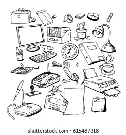 Equipment used in the classroom and classroom.