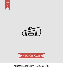 Equipment vector icon, illustration symbol