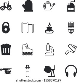 equipment vector icon set such as: prevention, fun, barbell, sky, icons, kid, rollers, trash, rings, active, scientist, boot, holder, volume, office, concrete, lifestyle, professional, lifting