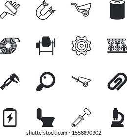 equipment vector icon set such as: copy, precision, measure, hygiene, scale, sprinkling, attract, prevention, chemical, force, sand, supplies, pointing, magnetism, painting, plastic, hand, website