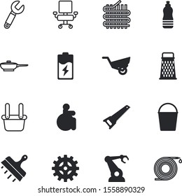equipment vector icon set such as: pattern, home, toolkit, wood, handicap, hammer, closeup, graphic, machinery, boss, rubber, disable, shape, cap, generation, drink, sport, frying, outdoor, thirst