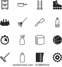 equipment vector icon set such as: professional, pipe, yellow, army, stair, system, heating, marketing, pulverizer, gas, time, helmet, bike, paperwork, quick, architect, sprayer, rollers, leather