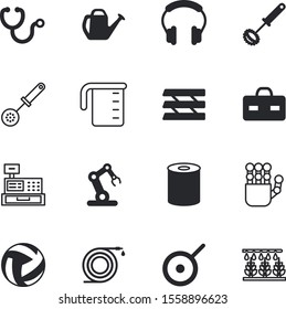 equipment vector icon set such as: blender, leisure, automatic, cup, headphone, medical, drop, pot, liter, data, egg, file, closeup, hands, tomato, box, stainless, agricultural, clinical, control
