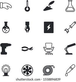 equipment vector icon set such as: sweet, clipper, cold, shadow, plug, protective, clinic, pruning, mechanical, hardware, exhaust, whisk, tip, warm, fresh, gardener, beater, mitten, fountain, egg