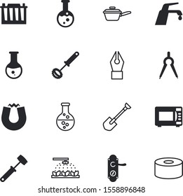 Equipment Vector Icon Set Such As: Blueprint, Dig, Fastfood, Holiday, Tenderizer, Liquid, Long, Car, Spray, Household, Calligraphy, Letter, Steak, Appliance, Container, Outdoor, Blender, Doorway