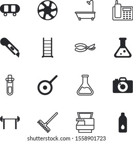 equipment vector icon set such as: dangerous, ladder, recycle, skating, season, station, copying, erlenmeyer, success, base, conditioning, fresh, spring, water, airflow, thirst, knife, stainless