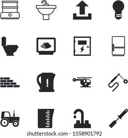 equipment vector icon set such as: rural, breaker, torch, restaurant, vertical, seat, architecture, sonography, ultrasonography, gardening, scale, advertisement, arrow, pointing, off, diet, measure