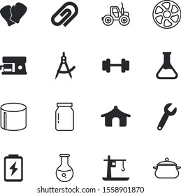 equipment vector icon set such as: email, roof, conditioning, ventilation, tractor, dome, drug, protection, generation, cappuccino, engineer, fresh, propeller, panel, card, jar, reaction, supplies