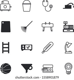 equipment vector icon set such as: bakery, doctor, inspiration, professional, bill, celsius, screen, invention, curve, retail, scientific, wave, sick, horse, monitor, liquid, creative, circle, team