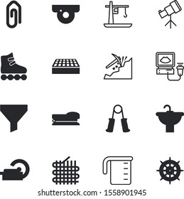 equipment vector icon set such as: heart, tomographs, doctor, sales, circle, examine, examining, miners, ray, note, lifestyle, stationery, faucet, spout, transportation, stapling, bricks, wash, boot