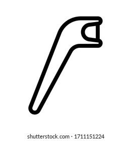 icono de línea delgada vectorial del equipo 