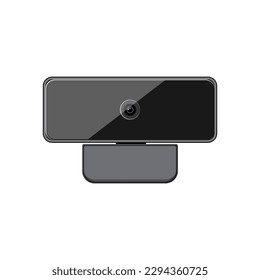 equipment web camera cartoon. lens internet, business computer equipment web camera sign. isolated symbol vector illustration