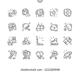 Equipment Well-crafted Pixel Perfect Vector Thin Line Icons 30 2x Grid for Web Graphics and Apps. Simple Minimal Pictogram