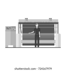 Equipment,single icon in monochrome style.Equipment, vector symbol stock illustration web.