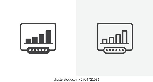 Equity derivatives icon. collection of editable stroke line and solid flat styles.
