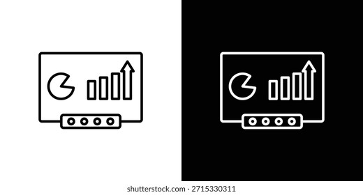 Equity derivatives icon editable concept. editable vector stroke symbols