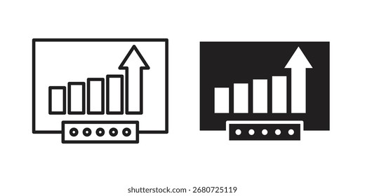 Equity derivatives icon symbol shape. vector symbols.