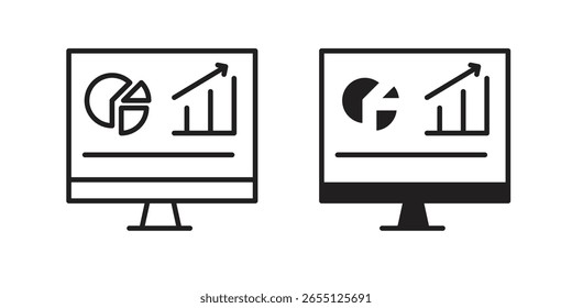 Equity derivatives icon vector design. set web icons