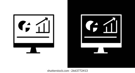 Ilustração de vetor de ícone de derivados de capital próprio - Coleção de ícones de vetor de estilo preto de alta qualidade