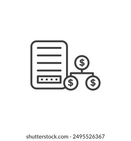 Icono de derivados de renta variable sobre fondo blanco