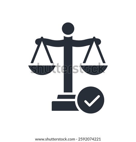 Equity icons isolated on White Background. Flat style design