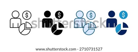 Equity Ownership Icon Set Multiple Style Collection