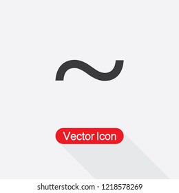 Equivalent Symbol Icon Vector Illustration Eps10