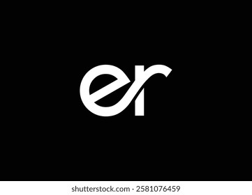 ER abstract logo design and creative logo