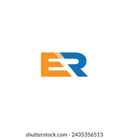 ER Creative logo And 
Icon Design