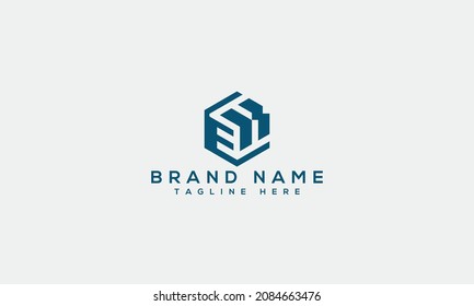 ER e r letter icon unique business logo modern initial creative based