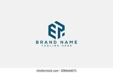 Icono de letra e r icono único logotipo empresarial moderno base creativa