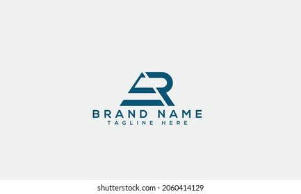 ER e r modern logo  creative letter icon template