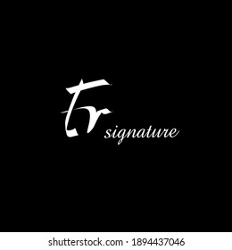 Er logotipo escrito a mano para identidad