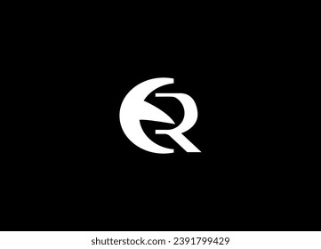 ER  initial logo design and creative logo