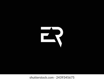 ER Letter Logo Design Creative Modern Letters Vector Icon Logo