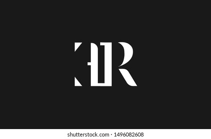 ER, RE letter Logo Design Template Vector