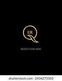 ER Letter Logo Design For Your Business

